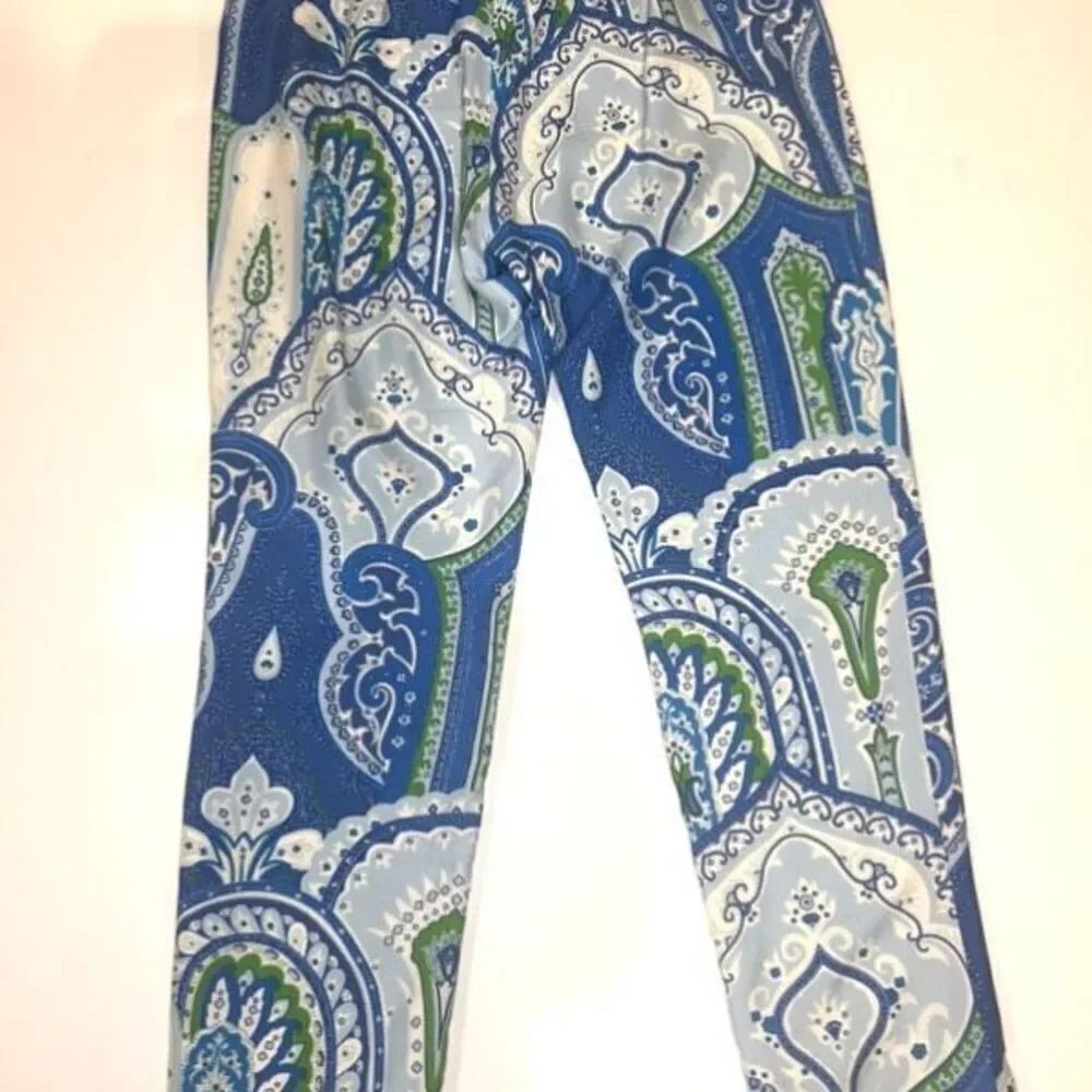 J Mclaughlin Silk Printed Straight Leg Pant - Picture 4 of 7